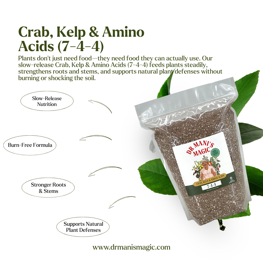 Organic Fertilizer | Crab, Kelp & Amino Acids