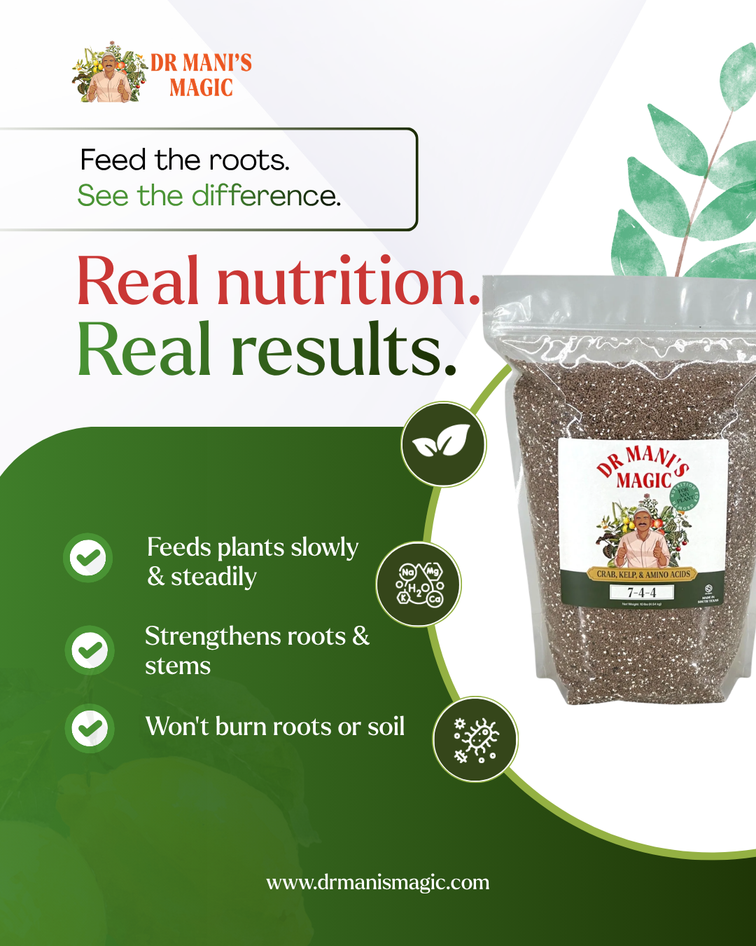 Organic Fertilizer | Crab, Kelp & Amino Acids