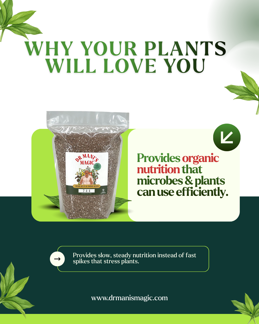 Organic Fertilizer | Crab, Kelp & Amino Acids