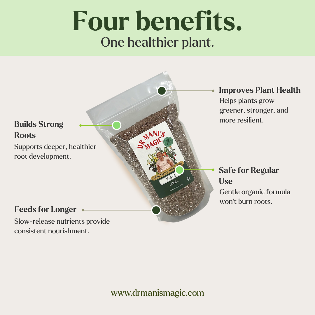 Organic Fertilizer | Crab, Kelp & Amino Acids