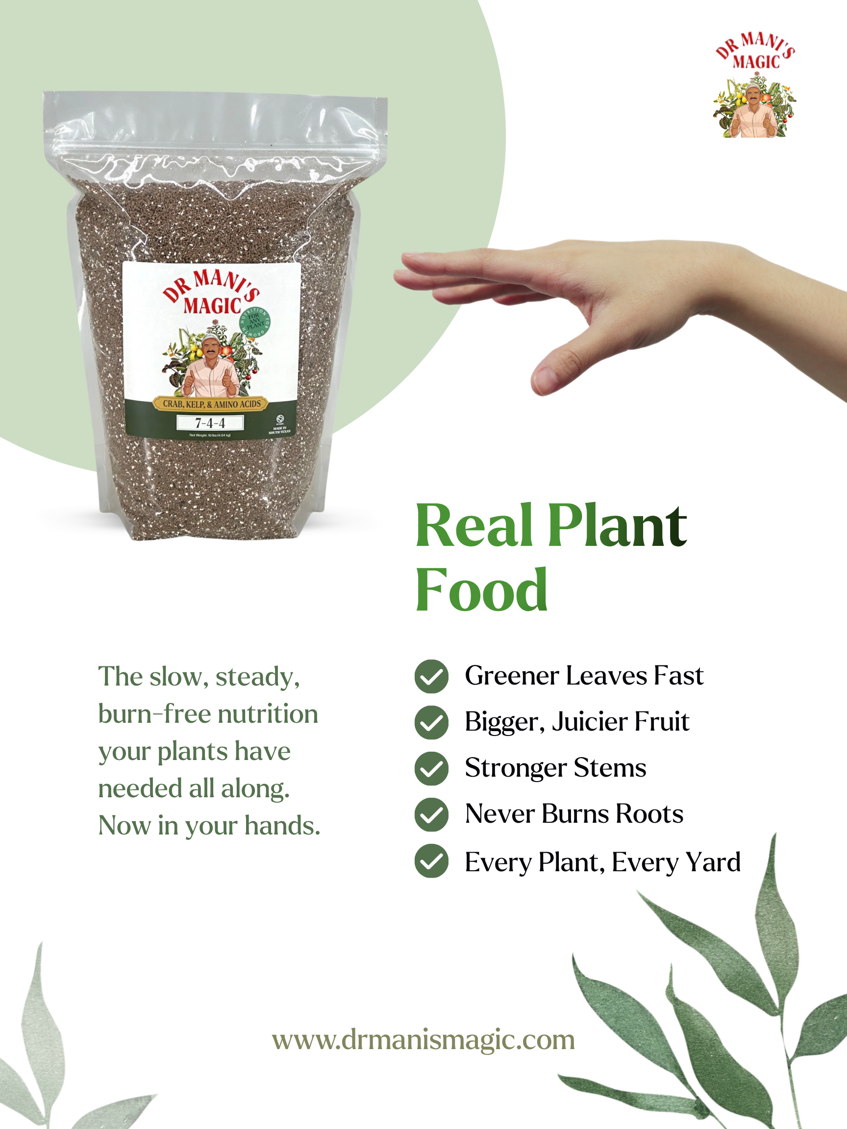 Organic Fertilizer | Crab, Kelp & Amino Acids