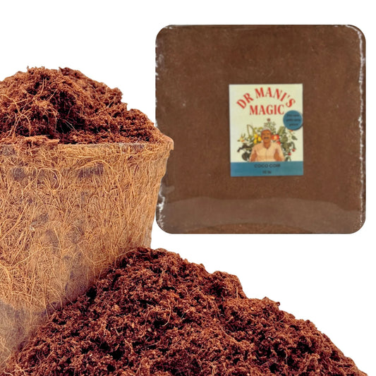 Organic Coco Bricks | 80/20 Coir & Fiber Mix