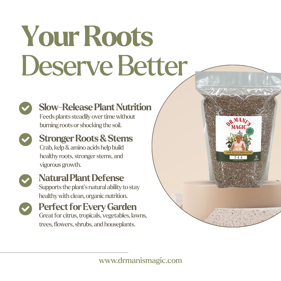 Organic Fertilizer | Crab, Kelp & Amino Acids