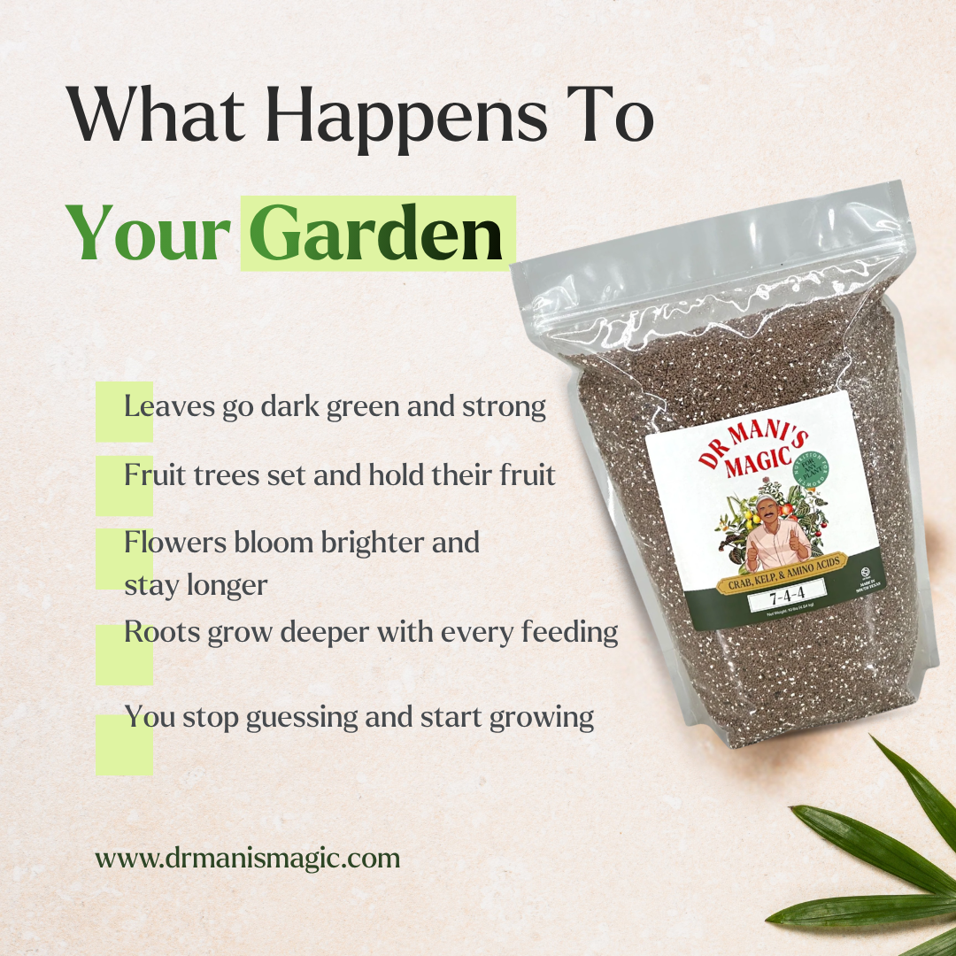 Organic Fertilizer | Crab, Kelp & Amino Acids