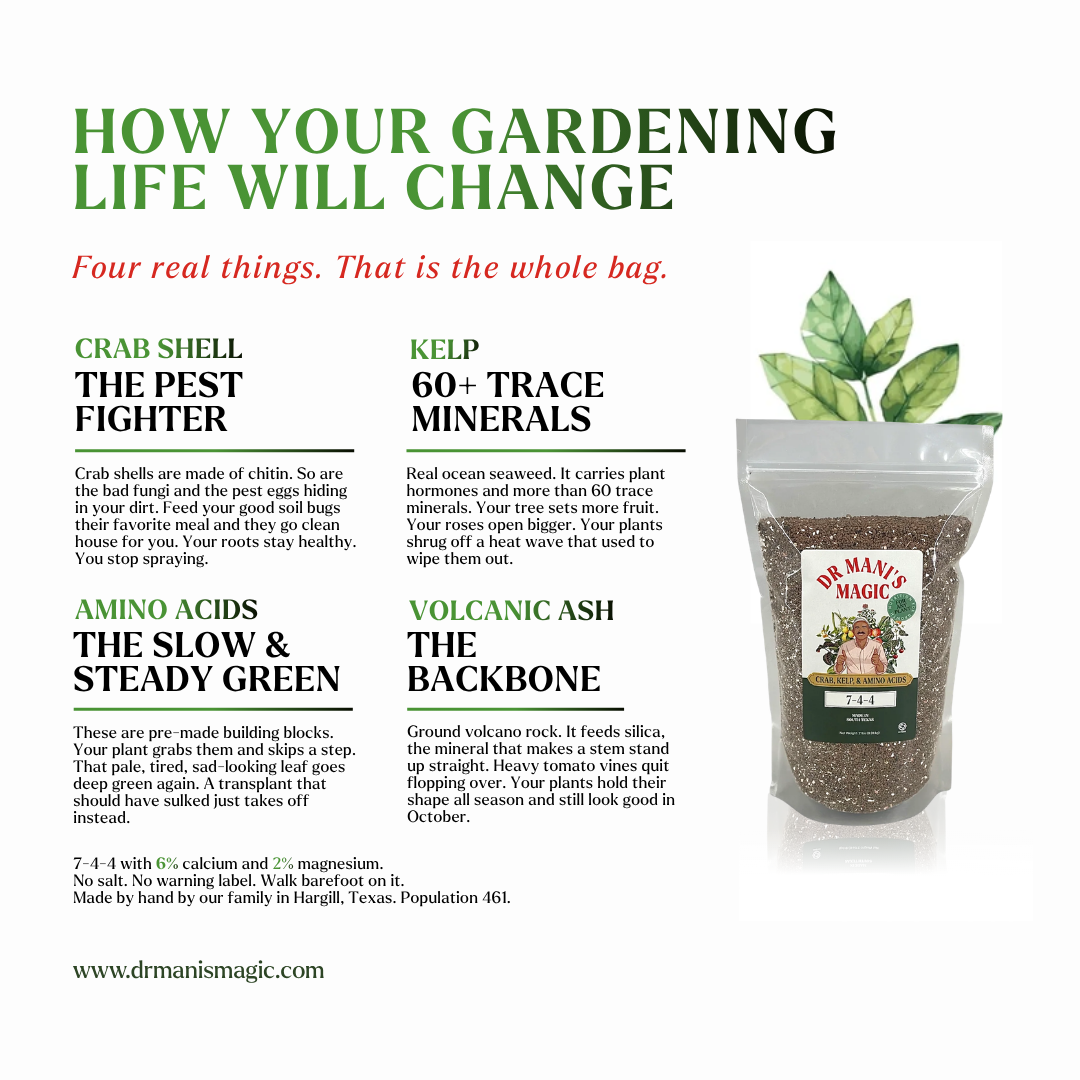 Organic Fertilizer | Crab, Kelp & Amino Acids