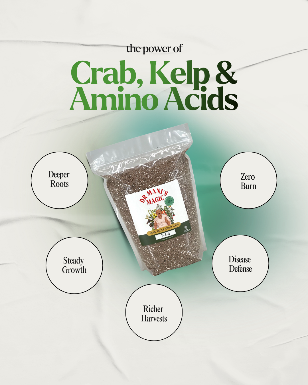 Organic Fertilizer | Crab, Kelp & Amino Acids