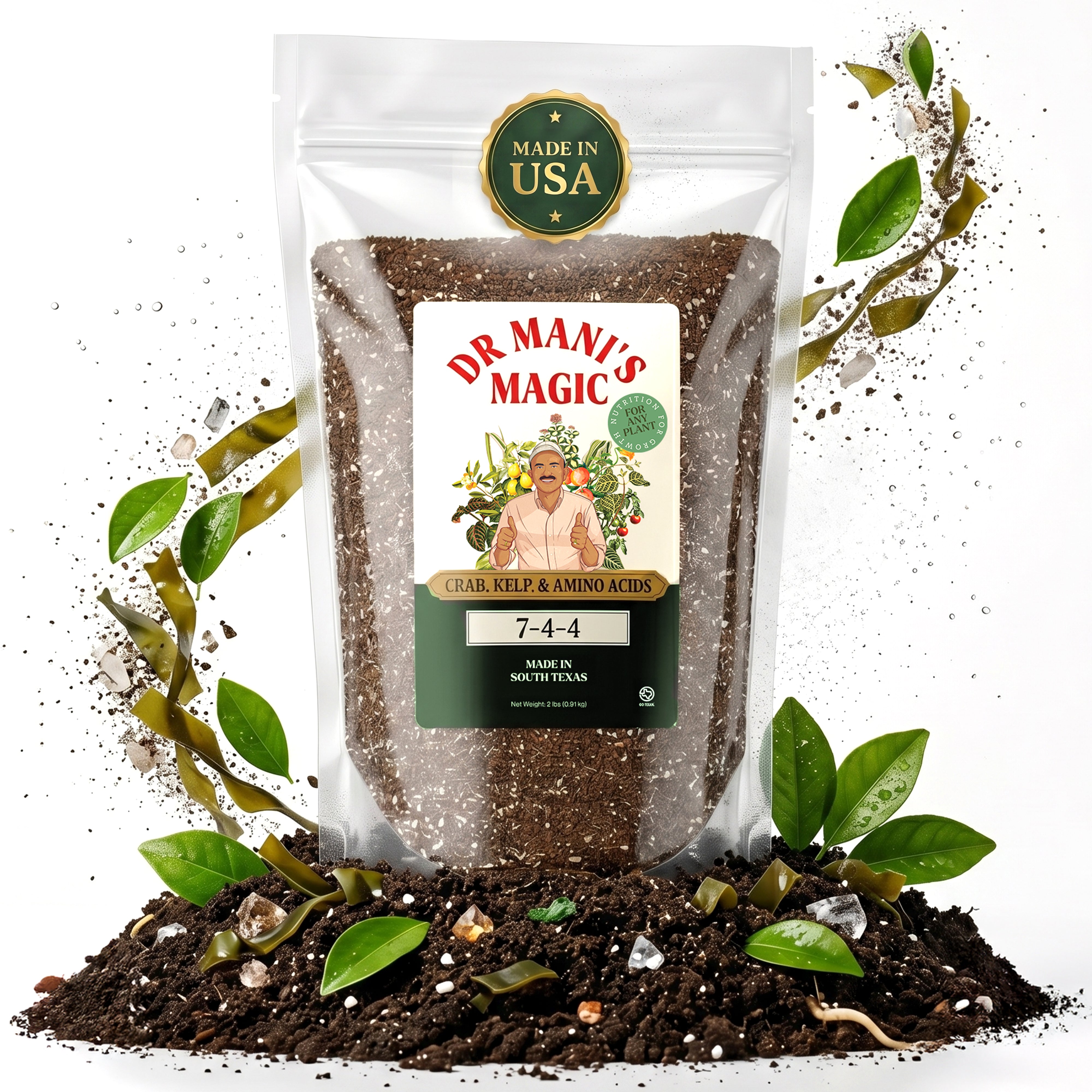 Organic Fertilizer | Crab, Kelp & Amino Acids
